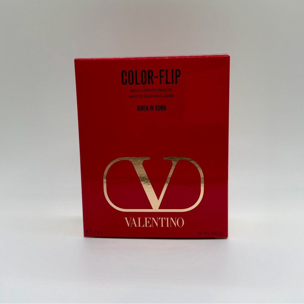 Valentino Red Color-Flip Eyeshadow Palette
